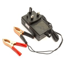 UK Intelligent 6v Motorcycle Lead Acid Battery Charger Automatic Smart Optimiser