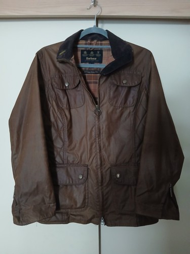 Barbour brown waxed cotton - barbour,