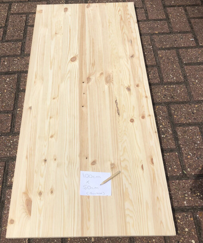 Pine large plank 1000mm - pine, x