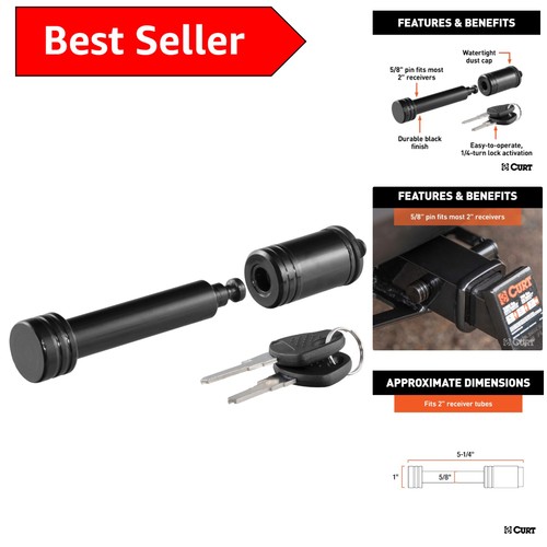 Barbell hitch lock - lock, 2"