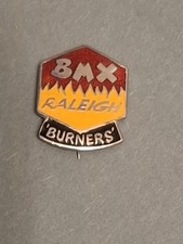 Raleigh Burner Pin Badge  Old