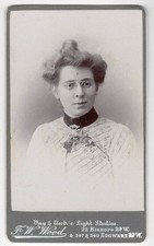 CDV Victorian Lady wearing