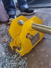 Geared lifting Travel Trolley