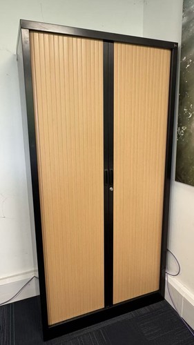 Tambour cupboard steel - tambour,
