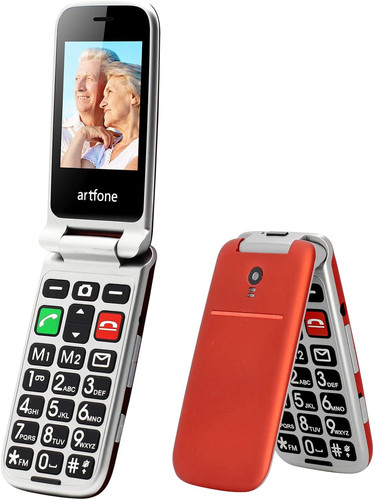 Artfone cf241 flip mobile - artfone,