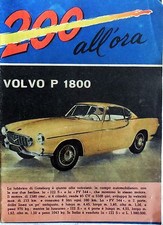 2OO PER HOUR VOLVO P 1800