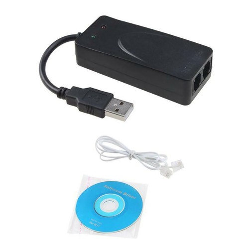 Dual rj11 port usb 56k - port,