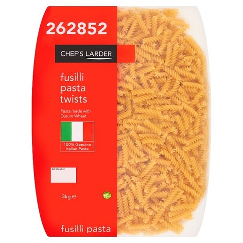 Chef larder fusilli pasta - chef's,