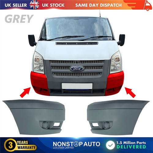 Front bumper corner left - 2x,