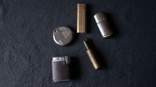 Selection old lighters - selection,