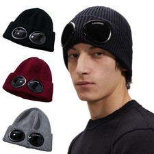 New Beanie Cp Knitted Hat Men Teens Woolen Winter Hats Cap Sunglasses Punk Cap