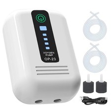 Ultra Silent Portable Air Pump Fish Tank Oxygen Air Pump for Aquarium Fish Tank