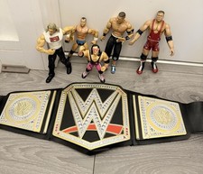 WWE Elite Collection Bundle 5 Figures WWE championship Belt