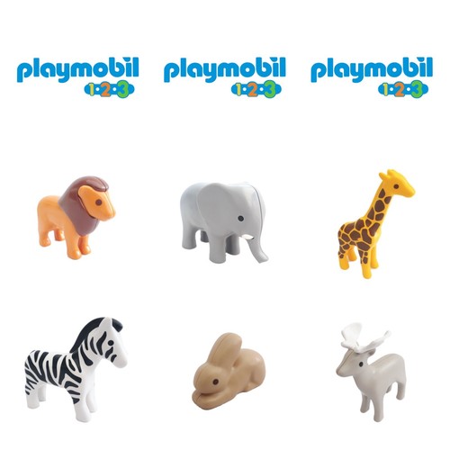 Playmobil animals bundle - 1.2.3,