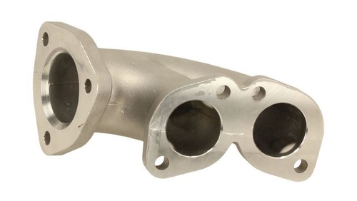 Stainless steel exhaust elbow - stainless,