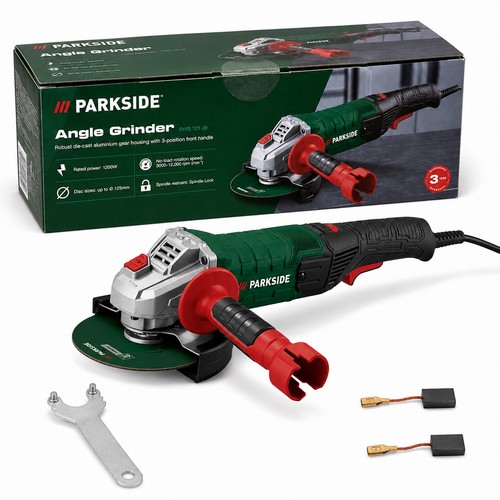 Parkside 1200w angle grinder - 1200w,