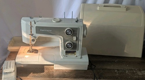 Vtg kenmore sewing machine - vtg,