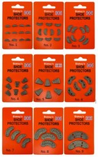 Shoe Protectors Blakey's Segs Heel Plates Rubber Metal Shoe Toe Heel &Toe Segs