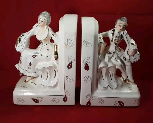 Vintage ceramic crinoline lady - vintage,