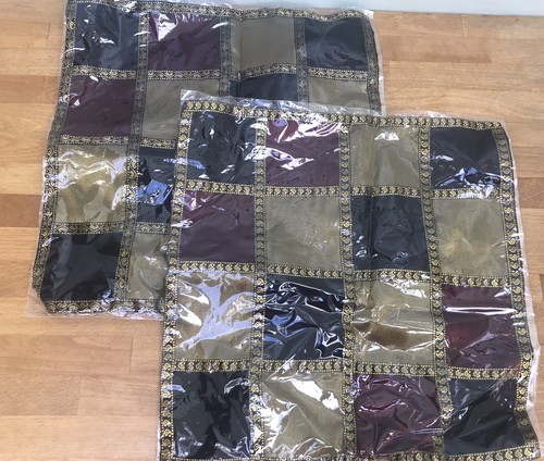 Thai silk check - , cushion