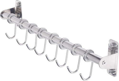 Hanging pot rack chrome - hanging, 8