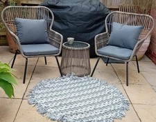 2 Seater Rattan Bistro Set