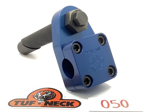 Blue tuf neck stamped - blue, tiger