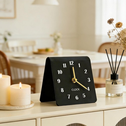 Table analog clock decorative - table,