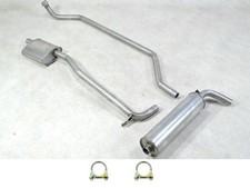 Stainless Steel Exhaust NEW for Mercedes W121 190SL 190 SL 105PS Exhaust System 3pc 
