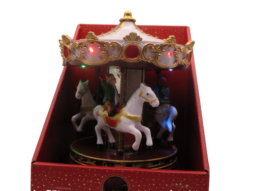 New christmas musical carousel - christmas,