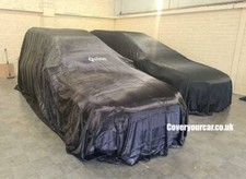 Black Silky Indoor Car Cover /