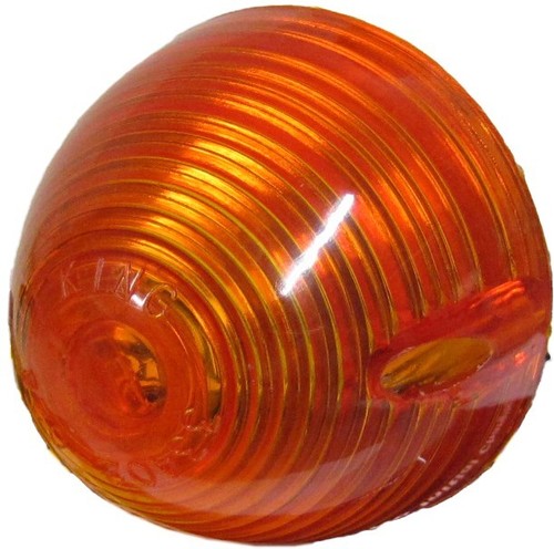 Indicator lens rear amber - lens,