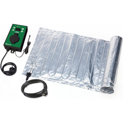 Plant heat mat - aluminium, with