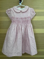 CONFITURE pink cotton smocked