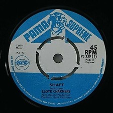 Lloyd Charmers Shaft UK 1971 Pama Supreme N MINT 45