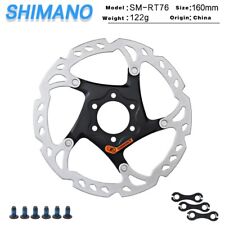 Shimano SLX SM RT76 Disc Brake Rotor 6 Bolt 160mm MTB Bike Rotor Bolts