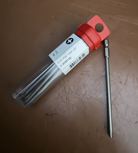 Hilti ph2 x 1 2 - 1/4", 1/2"