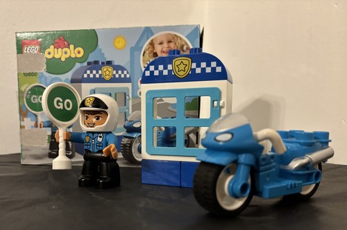 Lego duplo police - lego, bike