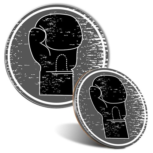 Mouse mat coaster set bw - mat,