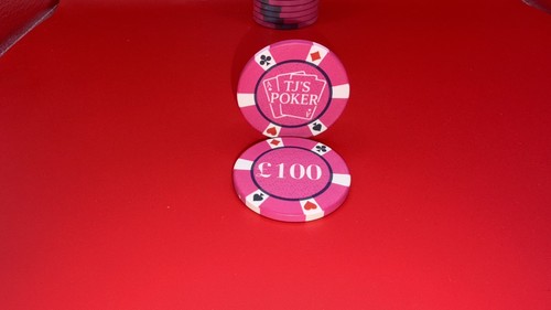Ceramic poker chips 39mm - tj,