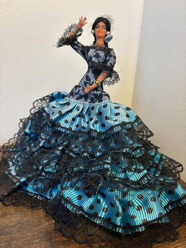 Spanish costume doll flamenco - costume, doll.