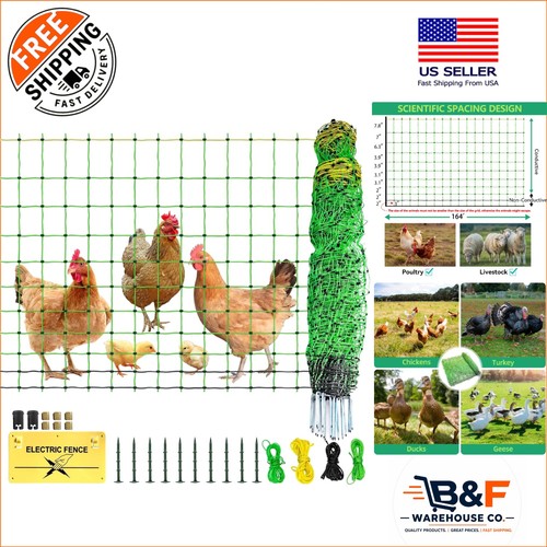 Durable electric fencing net - durable,