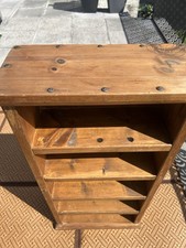 Antique pine bookshelf - antique,