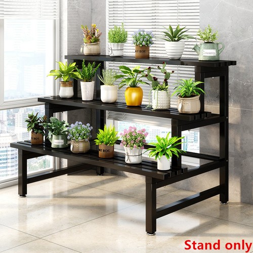 Tier metal plant stand - 3‑tier,