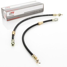 2x BRAKE HOSE BRAKE LINE FOR