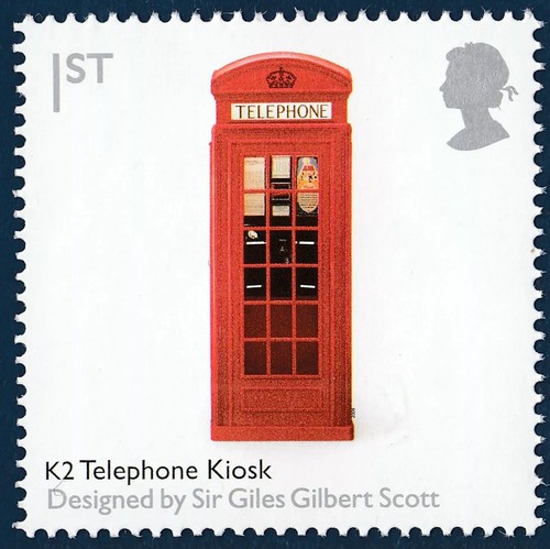 Telephone kiosk red - k2,