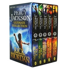 Percy Jackson Series by Rick Riordan 5 Books Collection Box Set - Ages 9-14 - PB