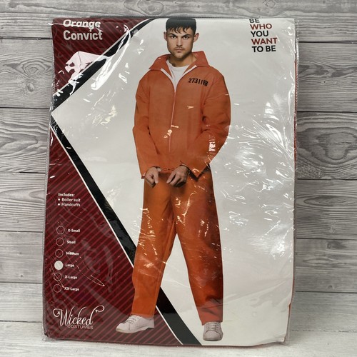 Orange convict suit fancy - convict,
