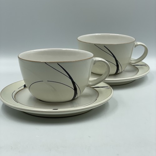 Denby pottery x - 2, 'oyster