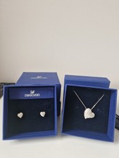 Swarovski Heart Necklace And